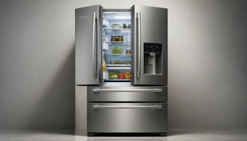 GE Profile PVD28BYNFS 4-Door French Door Refrigerator