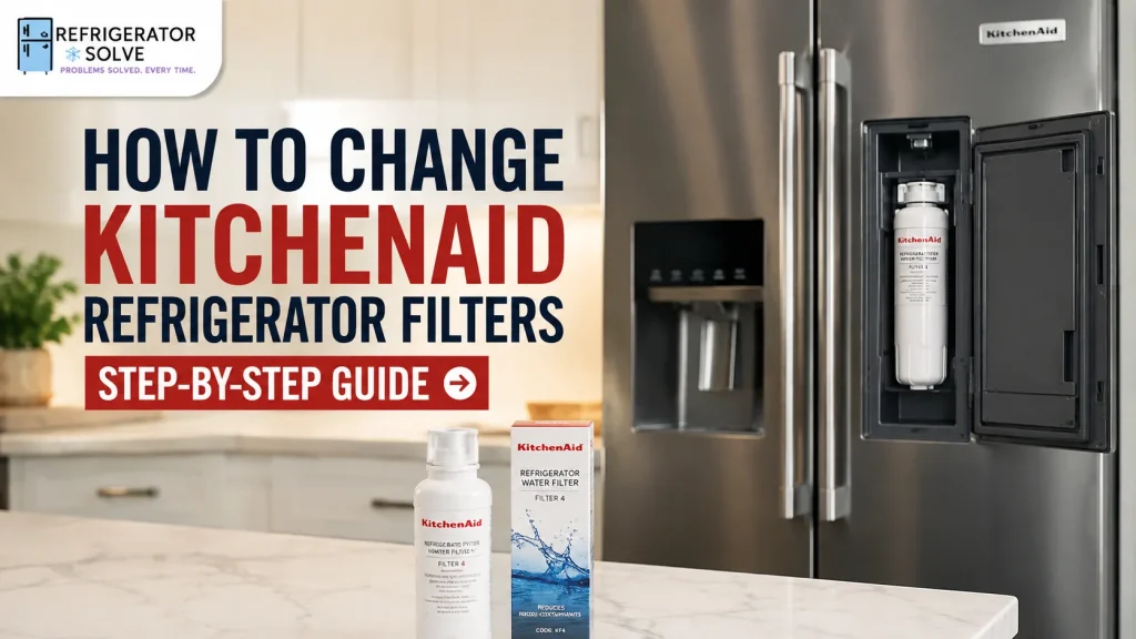 How to Change KitchenAid Refrigerator Filters