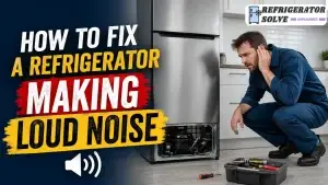 How to Fix a Refrigerator Making Loud Noise