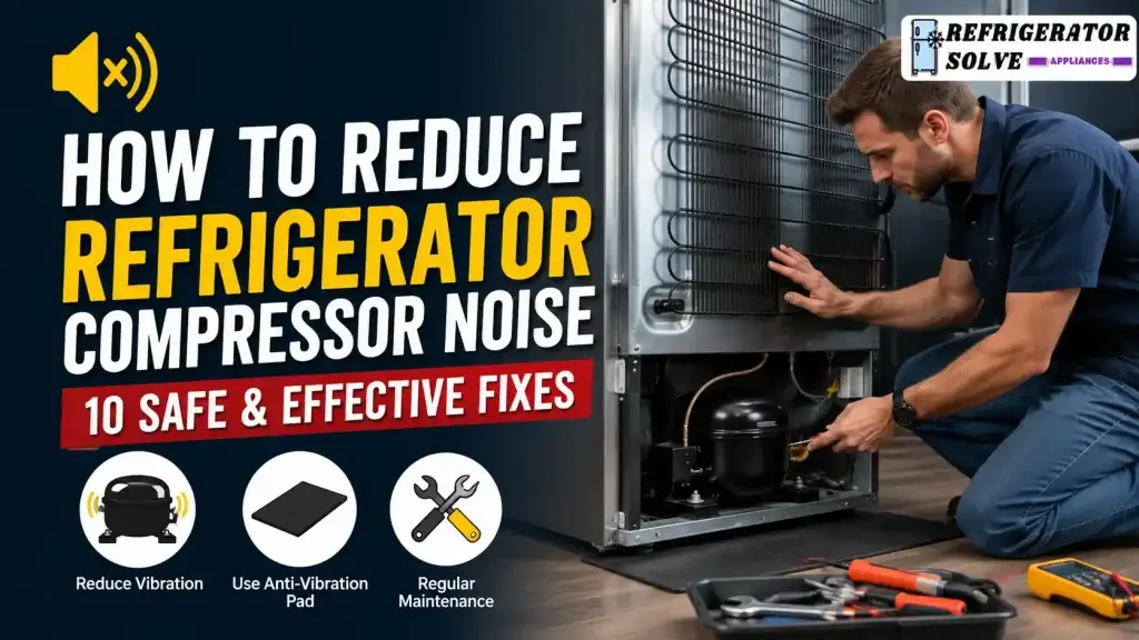 How to Reduce Refrigerator Compressor Noise