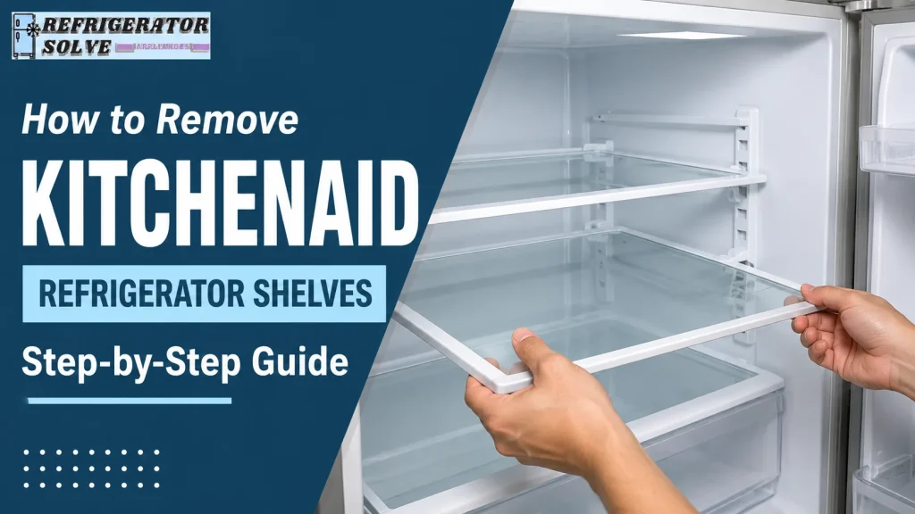 How to Remove KitchenAid Refrigerator Shelves Step-by-Step Guide