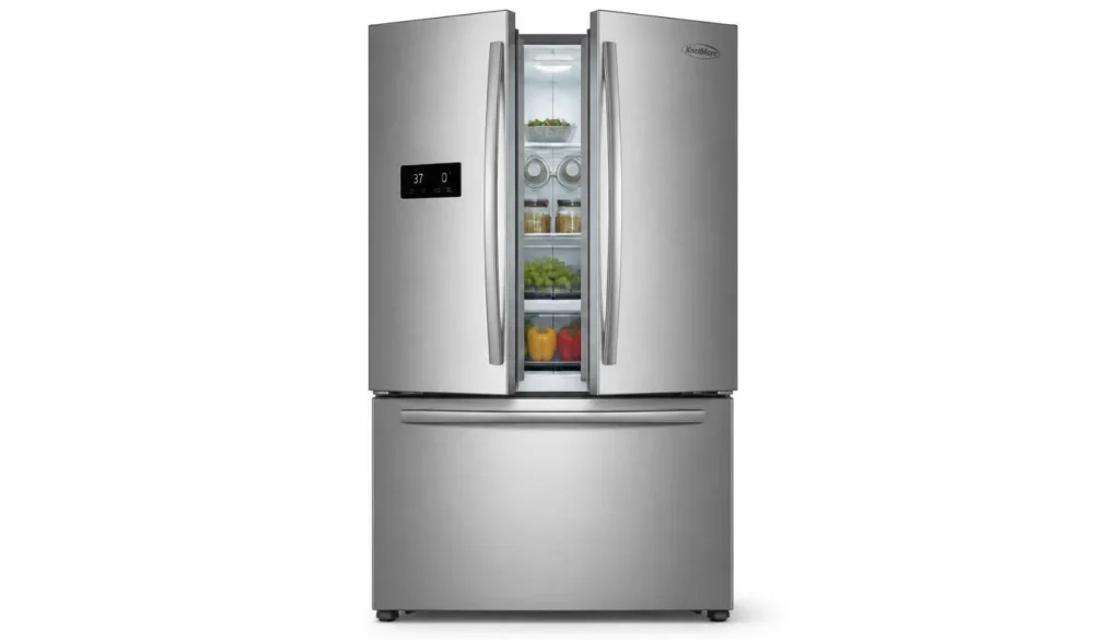 KoolMore KM-RERFDSS-18C French Door Refrigerator