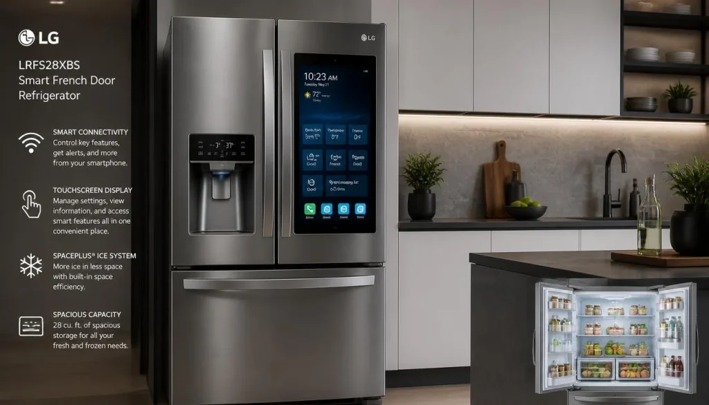 LG LRFS28XBS Smart French Door Refrigerator