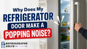 Refrigerator Door Make a Popping Noise