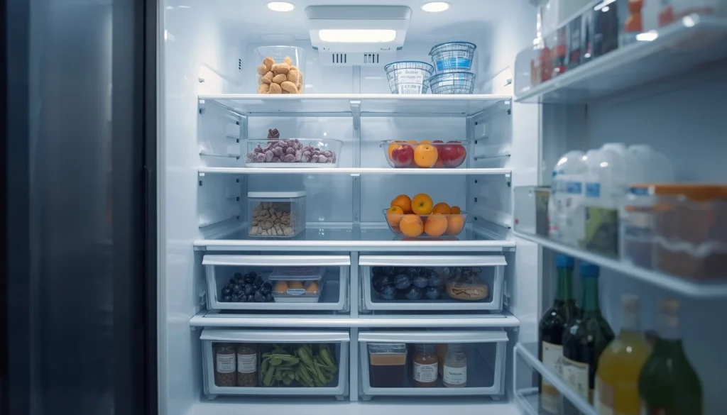Shelves, Drawers, or Door Bins Are Not Fully Seated