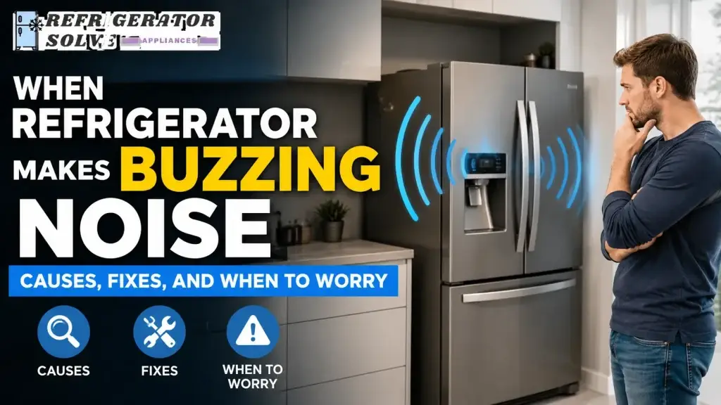 When Refrigerator Makes Buzzing Noise