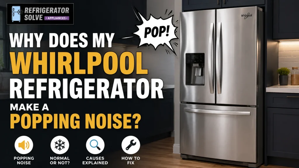 Why Does My Whirlpool Refrigerator Make a Popping Noise