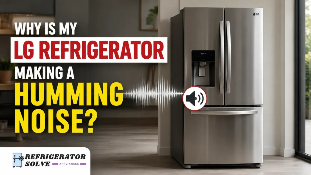 Why Is My LG Refrigerator Making a Humming Noise