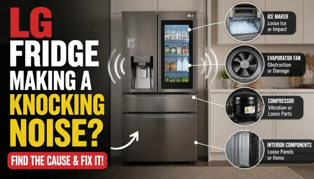 Why Is My LG Refrigerator Making a Knocking Noise