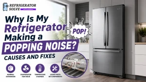 Why Is My Refrigerator Making a Popping Noise Causes and Fixes