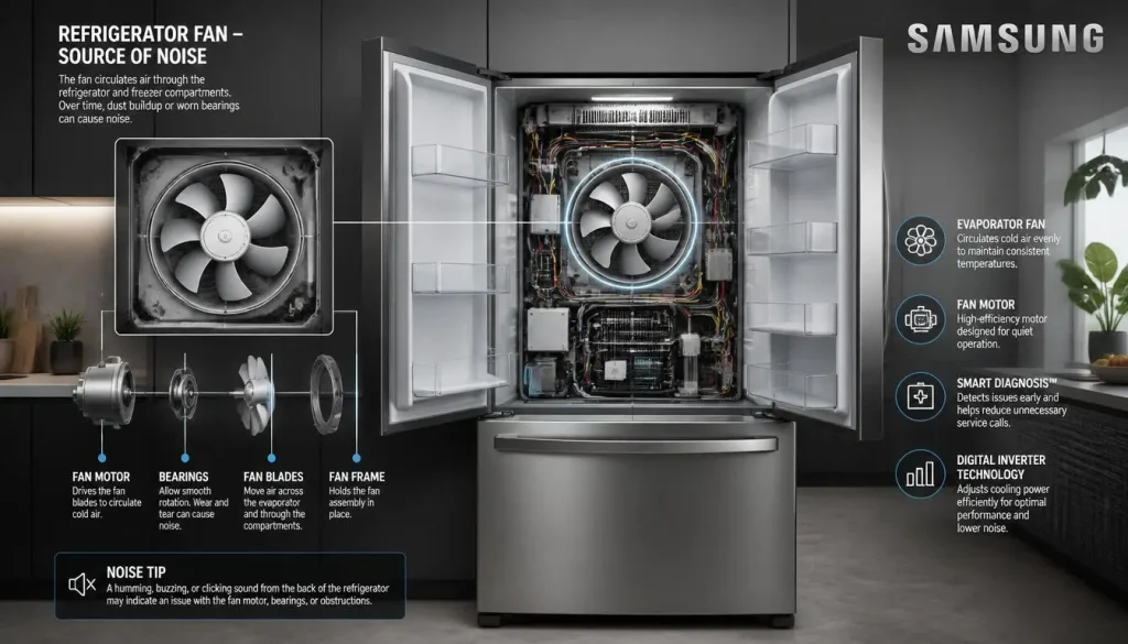 Why Is My Samsung Refrigerator Fan Making Noise