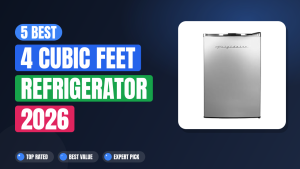 5 Best 4 Cubic Feet Refrigerator 2026