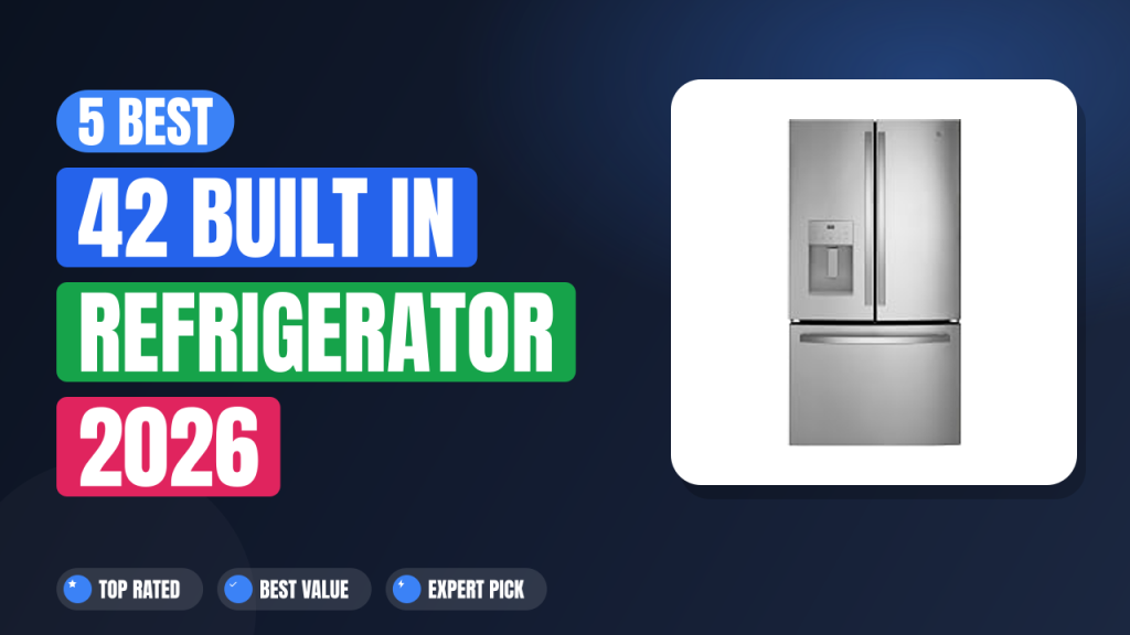 5 Best 42 Built in Refrigerator 2026