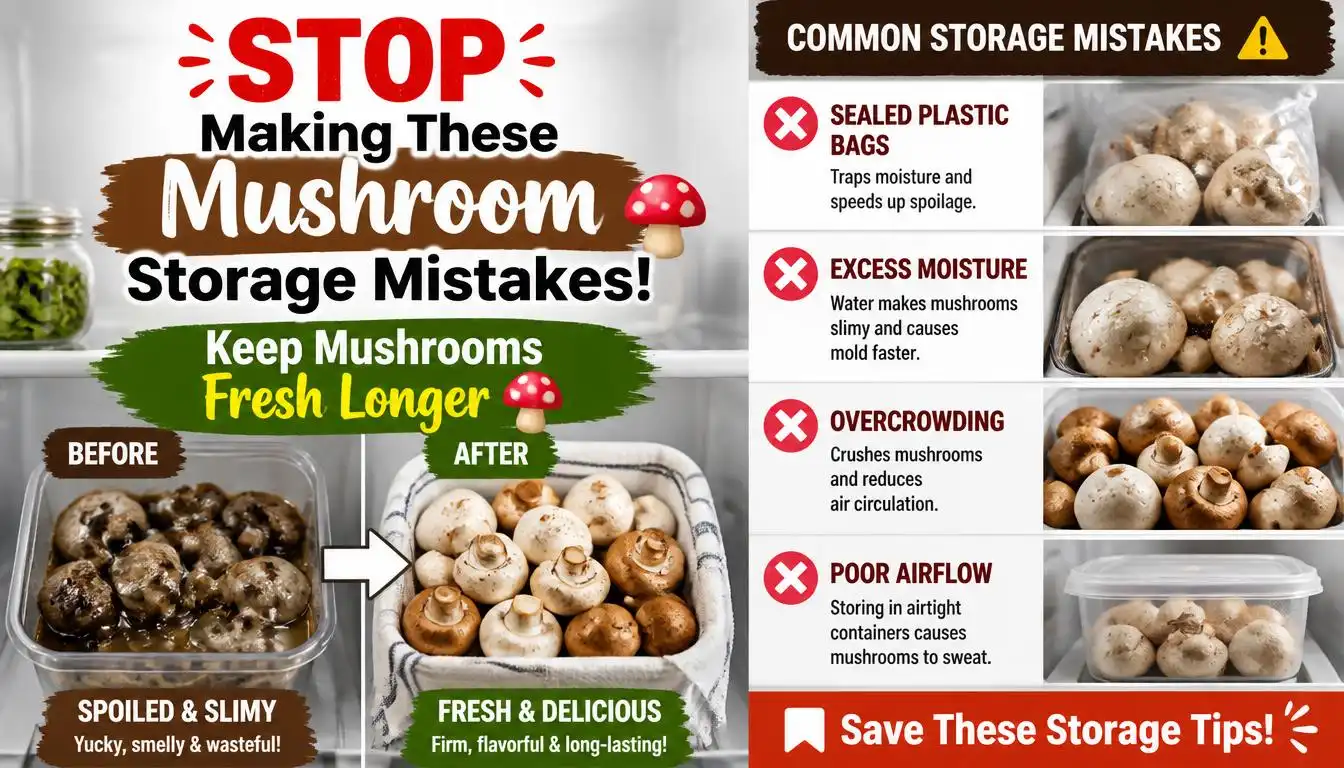 Common Mushroom Storage Mistakes to Avoid