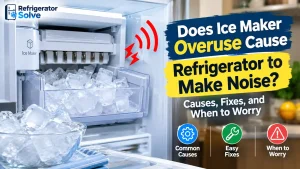 Does Ice Maker Overuse Cause Refrigerator to Make Noise