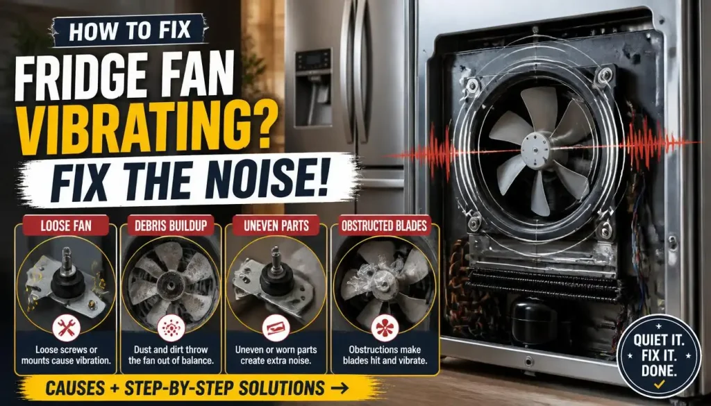 Fix Refrigerator Fan Vibration Noise