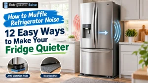 How to Muffle Refrigerator Noise