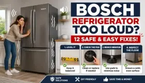 How to Reduce the Noise of a Bosch Refrigerator