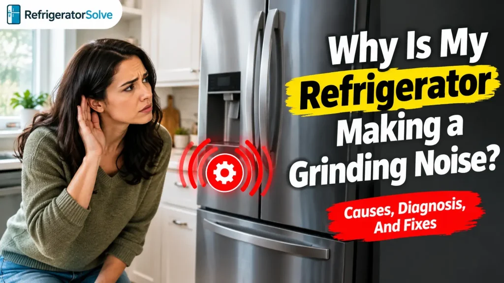Refrigerator Making a Grinding Noise