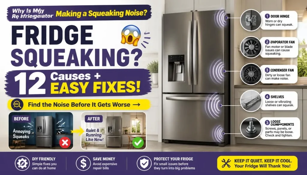 Refrigerator Making a Squeaking Noise