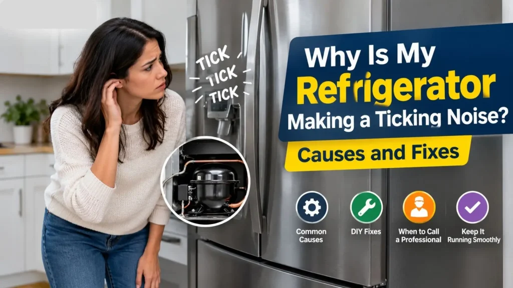 Refrigerator Making a Ticking Noise