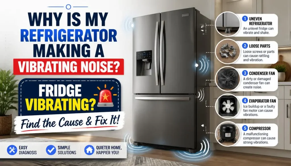 Refrigerator Making a Vibrating Noise