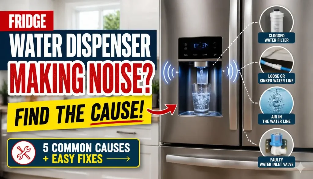 Refrigerator Water Dispenser Making Noise