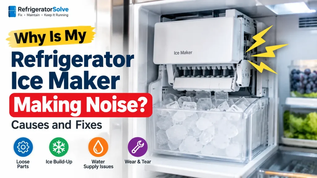 Why Is My Refrigerator Ice Maker Making Noise