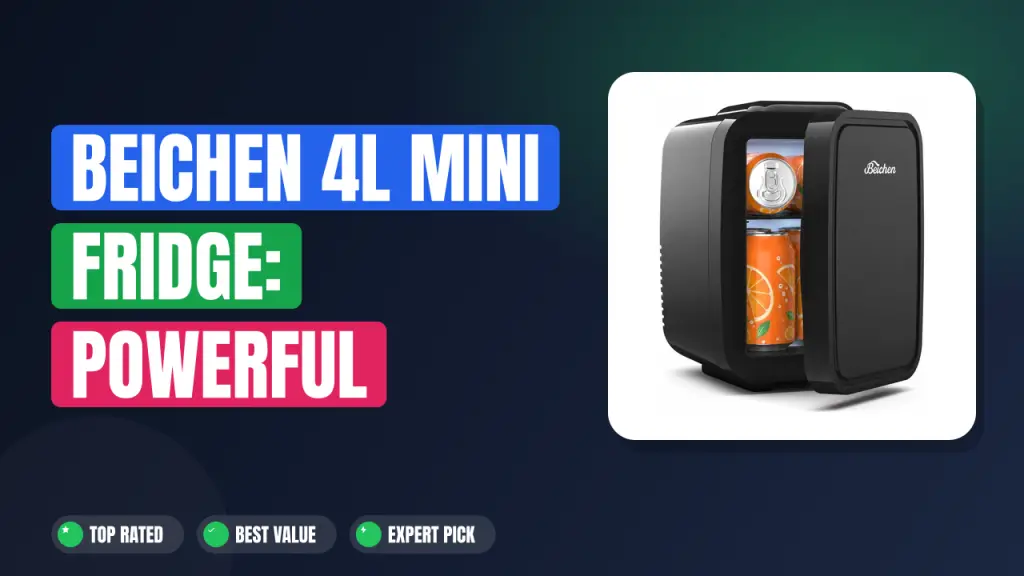 BEICHEN 4L Mini Fridge: Powerful Cooling in a Tiny Package