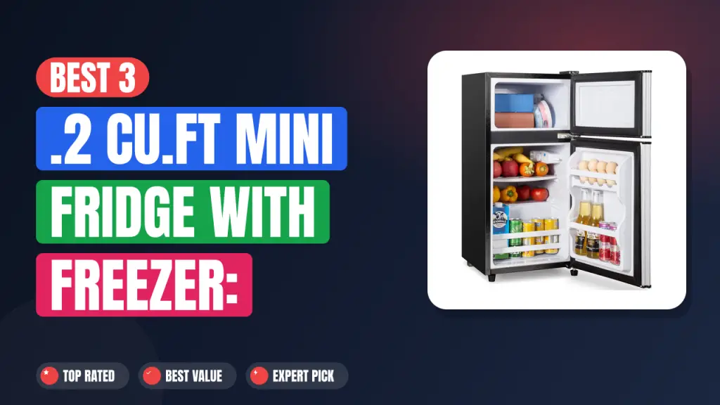 Best 3.2 Cu.Ft Mini Fridge with Freezer: Compact Cooling