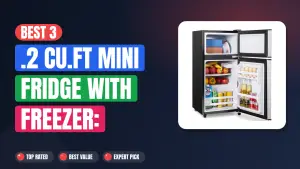 Best 3.2 Cu.Ft Mini Fridge with Freezer: Compact Cooling
