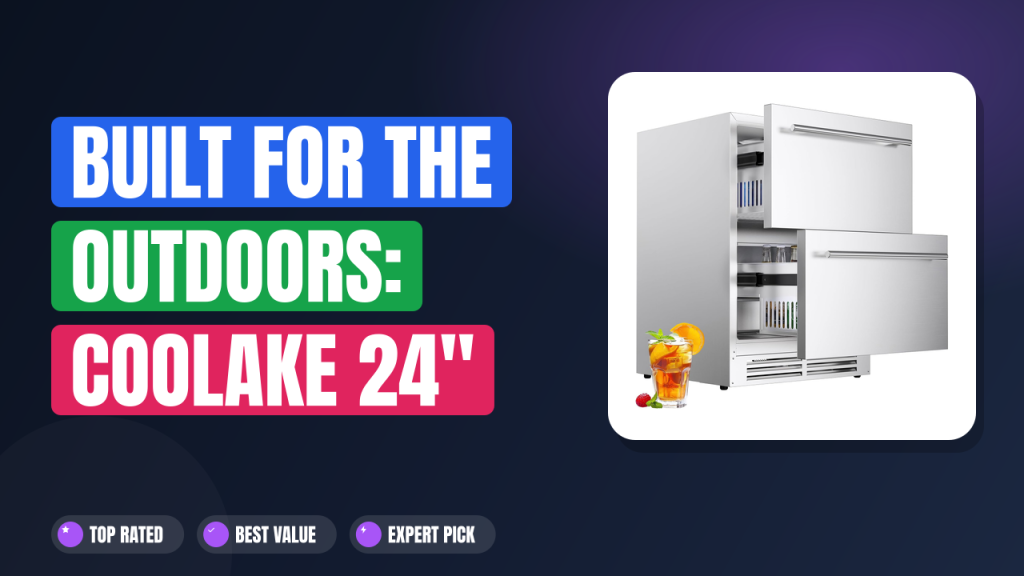 Coolake 24" Drawer Fridge