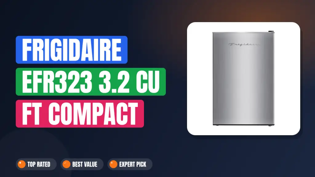 Frigidaire EFR323 3.2 Cu Ft Compact Fridge: Top Pick?