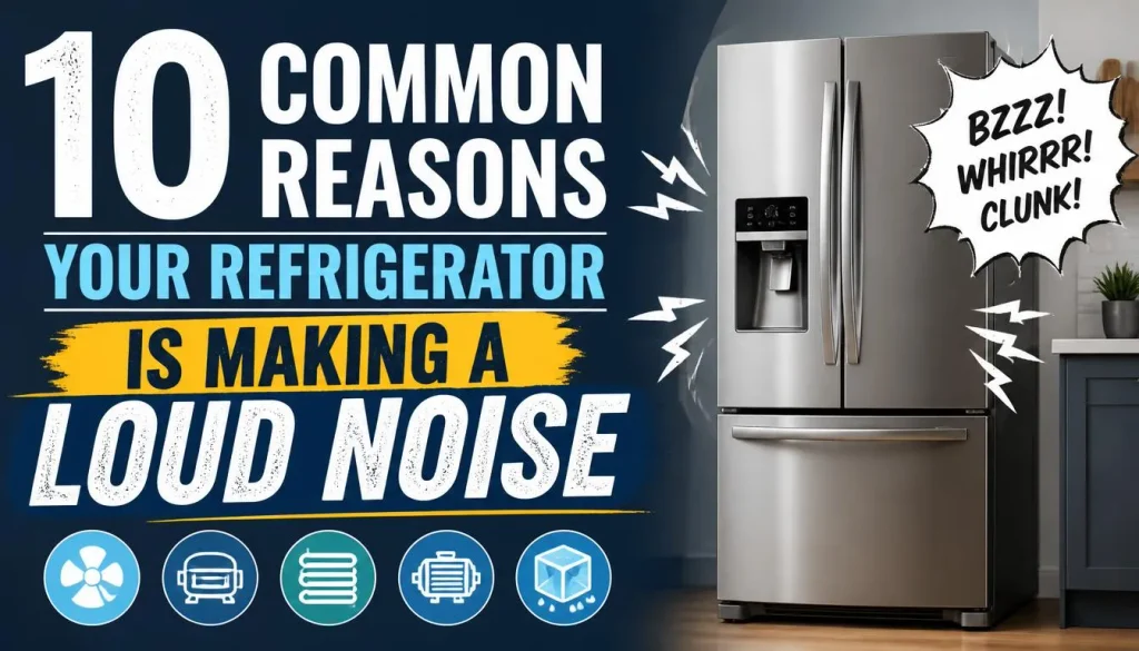 10 Common Reasons Your Refrigerator Is Making a Loud Noise