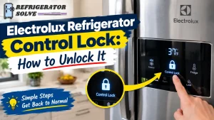 Electrolux Refrigerator Control Lock