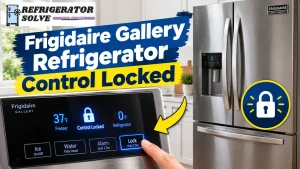 Frigidaire Gallery Refrigerator Control Locked