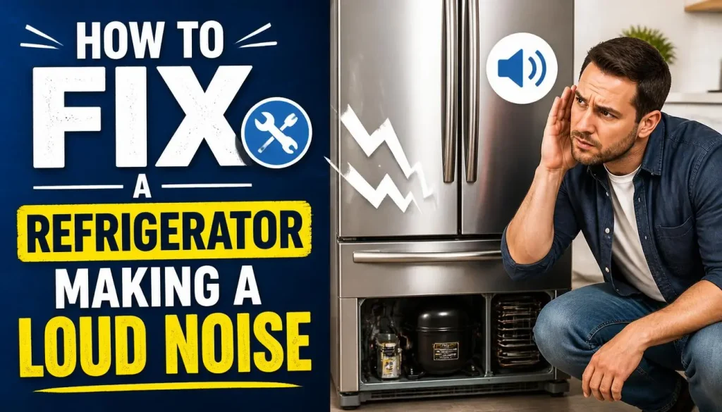 How to Fix a Refrigerator Making a Loud Noise