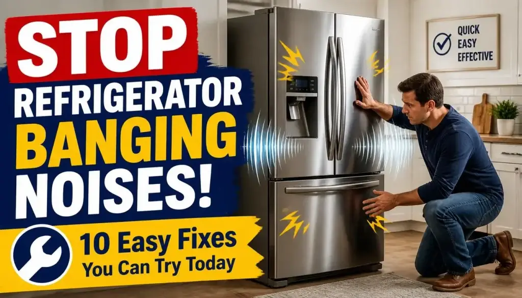 How to Stop a Refrigerator From Making Banging Noises
