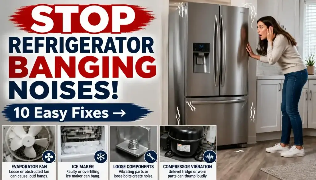 How to Stop a Refrigerator From Making Banging Noises