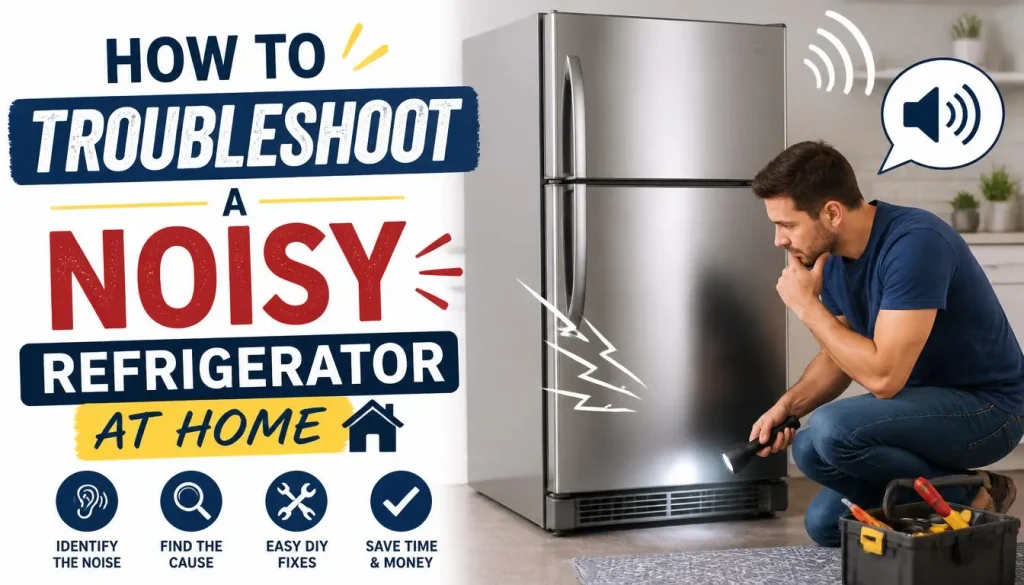 How to Troubleshoot a Noisy Refrigerator at Home