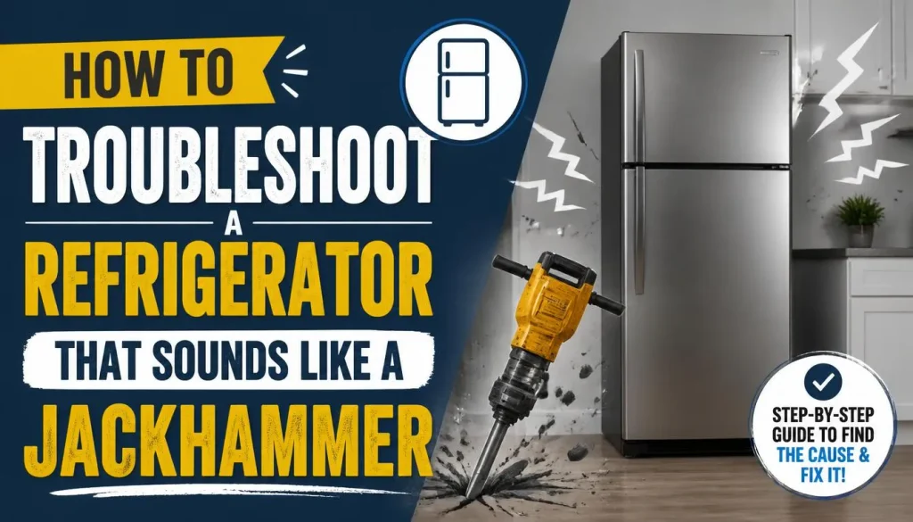 How to Troubleshoot a Refrigerator That Sounds Like a Jackhammer