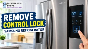 Remove Control Lock on Samsung Refrigerator