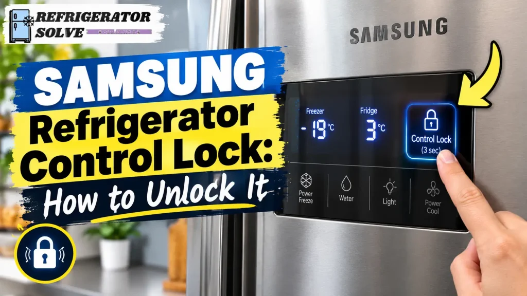 Samsung Refrigerator Control Lock