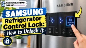 Samsung Refrigerator Control Lock