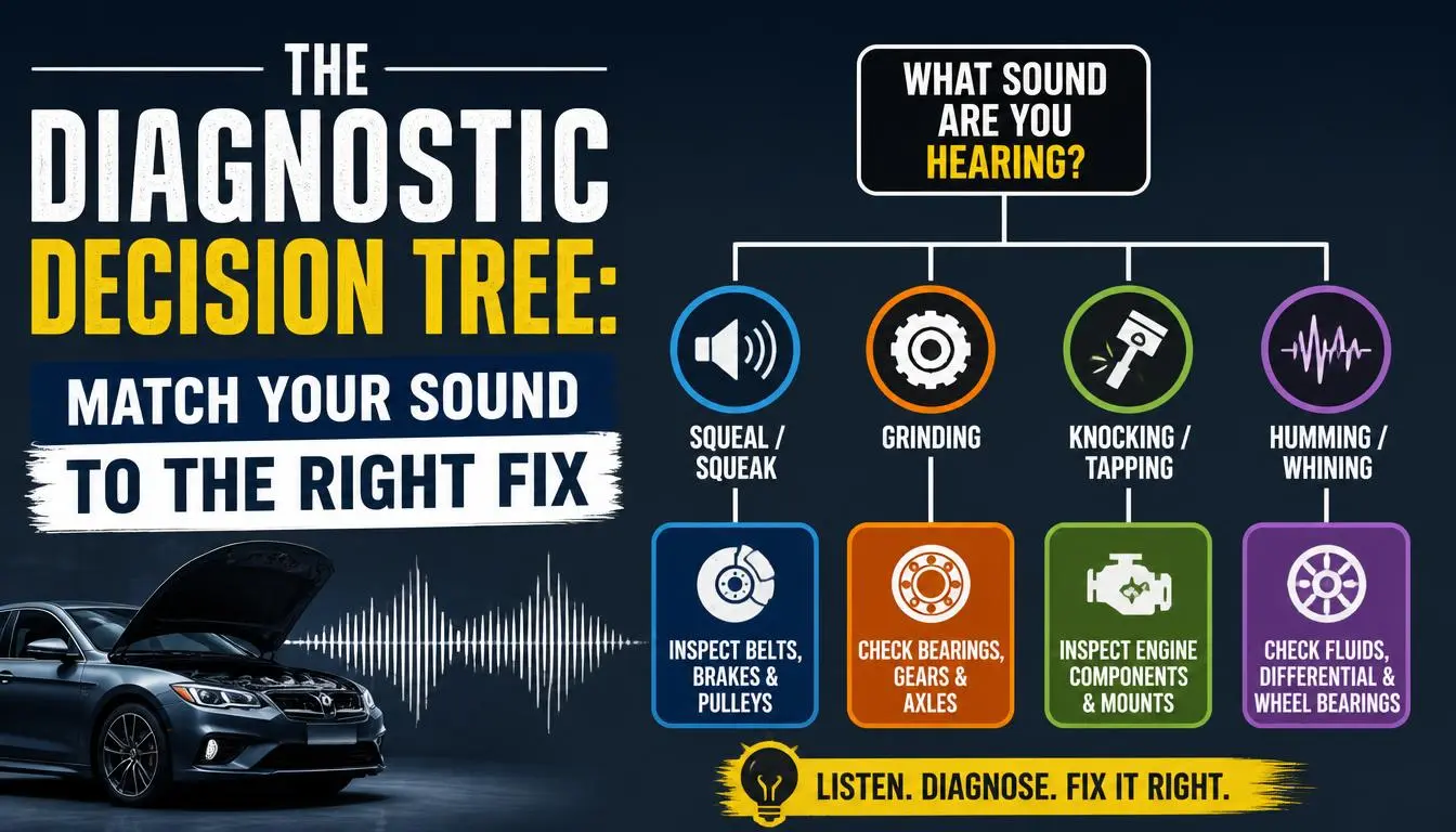 The Diagnostic Decision Tree Match Your Sound to the Right Fix