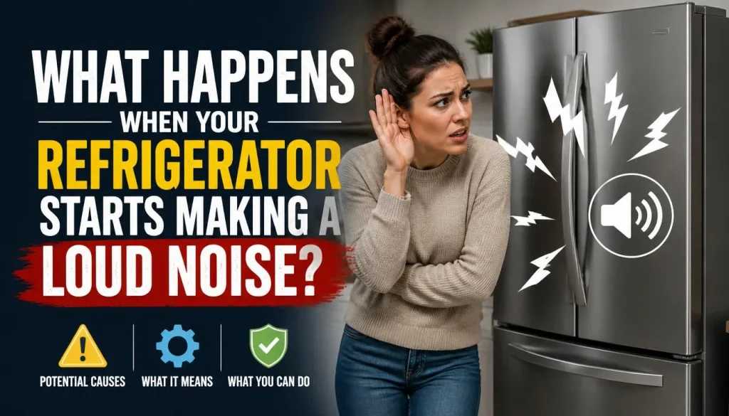 What Happens When Your Refrigerator Starts Making a Loud Noise