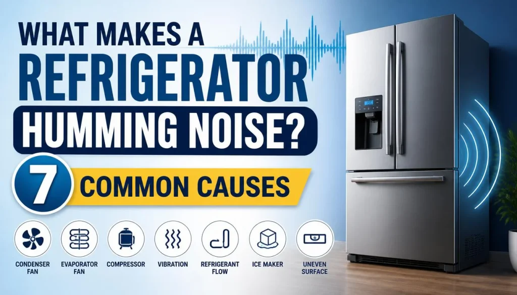 What Makes a Refrigerator Humming Noise 7 Common Causes