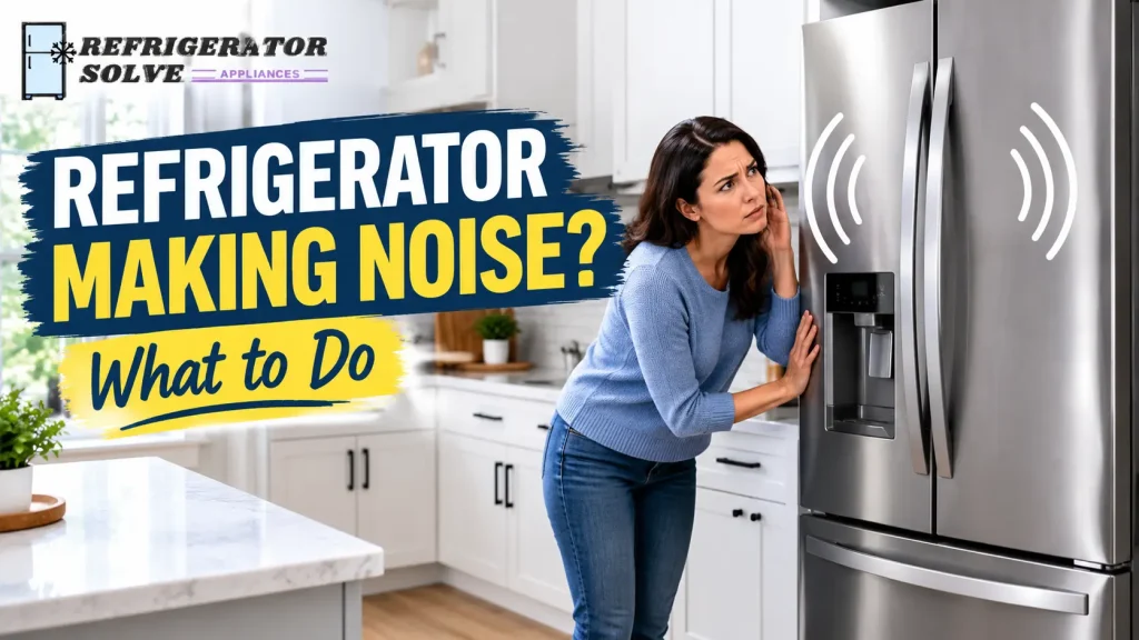 What to Do If Your Refrigerator Is Making Noise