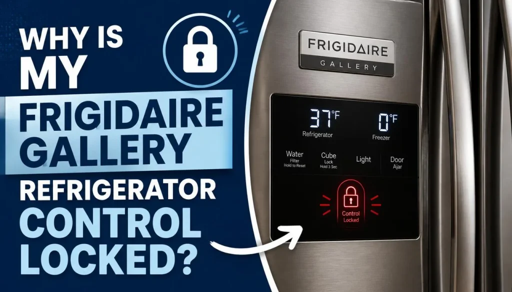 Why Is My Frigidaire Gallery Refrigerator Control Locked